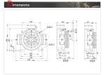 Lift Motor / Gearless Elevator Traction Machine With Load 408 - 1000 KG