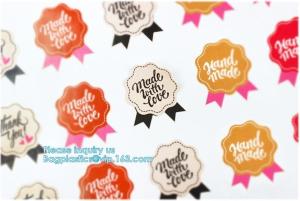Wholesale Transparent Custom design mini round Shape Recyclable mark sheet Paper Label stickerPaper Labels Permanent Adhesive Stic from china suppliers