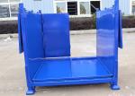 Forklift Metal Pallet Cage Box 2T For Construction Sites