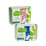 Customized Wings Women Sanitary Napkin Made of Breathable Cotton