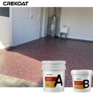 Wholesale Vinyl Flake Broadcast Epoxy Resin Floor Coating Polyaspartic Topcoat from china suppliers