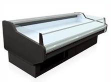 Customized Deli Display Refrigerator / Fresh Seafood Open Freezer For Supermarke