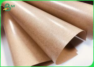 Wholesale Brown Kraft Paper Coated With PE 80gsm + 15gpe Single Side Coated from china suppliers