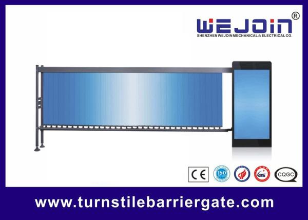 RS485 Advertising Barrier Gate 4.1 Meters Boom Length 4 - 8 Seconds Speed