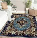 Persian Pattern Polyester Fiber Living Room Floor Carpet Stripping Special Style