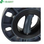 Water Media Flange Connection Form PVC Butterfly Valve All Size in South America