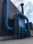Wood Working Shop 120m2 Industrial Dust Collection System 120pcs Bag Filter Dust