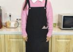 Home Kitchen Cooking Apron , Canvas Cooking Apron With Adjustable Straps