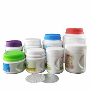 Wholesale Cylinder Empty Supplement Bottles Plastic Powder Canister HDPE 600g from china suppliers