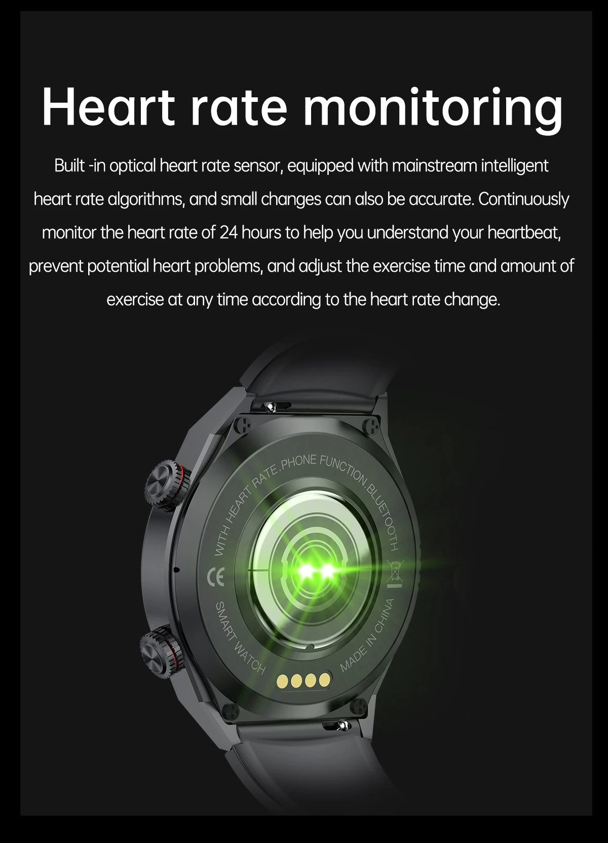 QW39 Smartwatch NFC Android Contactless Payment 1.39 Inch Display ECG PPG
