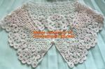 Embroidery Lace Collar Applique Neckline Lace Crochet Flower Motif Patchwork