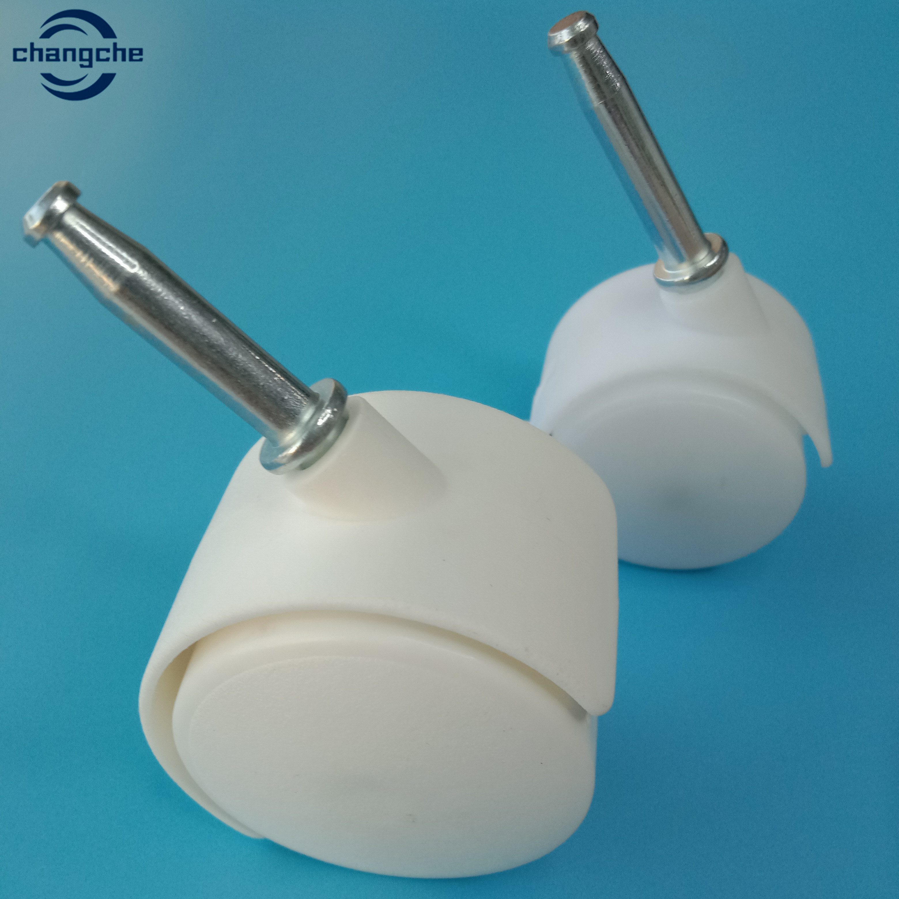 ODM M8x15 Casters 50mm Castor Wheels Hemming Design