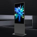 32 43 50 55 65'' Floor Standing Touch Screen Kiosk Android LED Advertising