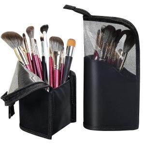 China Small Makeup Brush Travel Bag Case Holder Pouch 5.12X9.05 Inch on sale