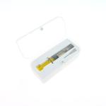 CBD Oil Glass Syringe Luer Lock THC Oil Syringe 1ml Empty Luer Cap Glass Syringe