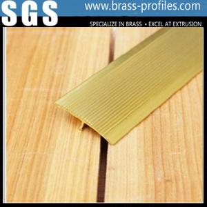 China Brass Floor Extrusion T Layer Frame / Copper T Slot Framing on sale