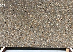 Wholesale Impermeable Brown artificial quartz with water absorption of 0.02% from china suppliers