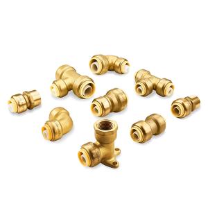 Wholesale Pipe Coupling Connectors High Pressure Water Pipe 3/4 Quick Faucet Connect Connector Brass Garden Hose Coupler Copper Fittings from china suppliers