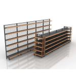 Best Selling Factory customized color size metal heavy duty stands steel rack