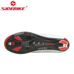 Athletic Speed Breathable Cycling Shoes , Road Bicycle Shoes Good Shock