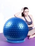 BSCI Yoga Function Half Massage 65cm PVC Gym Ball
