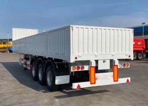 Wholesale 1840mm Tread Side Wall Board Fence Cargo Stake Van Curtain Transport Trailer from china suppliers
