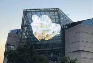 Wholesale Pixel Pitch 30mm 40mm 50mm LED Curtain Display Soft LED Mesh Screen Outdoor from china suppliers
