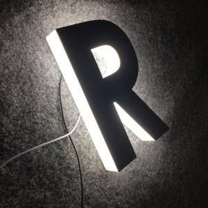 Wholesale OEM ODM Plastic Alphabet Acrylic Illuminated Sign Storefront Advertising from china suppliers