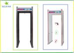 6 Detection Zones Walk Through Gate Metal Detector For Government Office