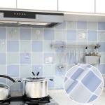 China Factory Peel And Stick Tile Wallpaper Oil Proof Kitchen Wallpaper 3D Wall