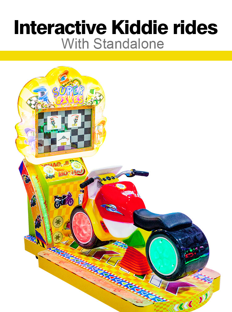 Outdoor / Indoor Children'S Arcade Machines , 110 - 240V Commercial Gaming Machines
