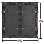 P5 LED 960*960 Aluminum Cabinet LED Display Outdoor 110~240v ODM LED Screen