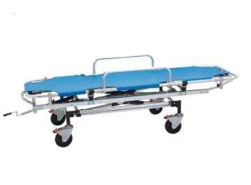 Quality Folding Aluminum Alloy Emergency Stretcher Trolley / Ambulance Emergency Bed for sale