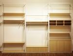 Shopping Mall Cloth Display Showcase / Clothes Storage Rack Metal Fireproof