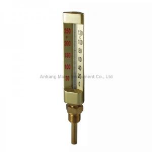 Wholesale TG-032 Brass stem glass thermometer from china suppliers