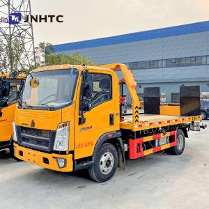 Wholesale Sinotruk HOWO 4x2 3-8TON Light Flatbed Cargo Wrecker Truck from china suppliers