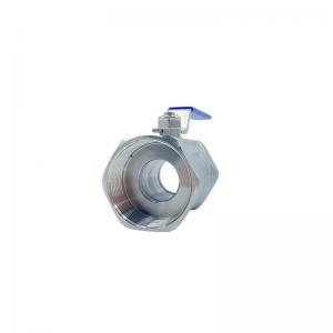 Wholesale Manual Driving Mode 1 PC Ball Valve with Handle 201/304/316 Stainless Steel Material from china suppliers