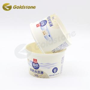 Wholesale Food Grade Paper Ice Cream Bowls 8 Oz Ice Cream Containers Various Paper Weights from china suppliers
