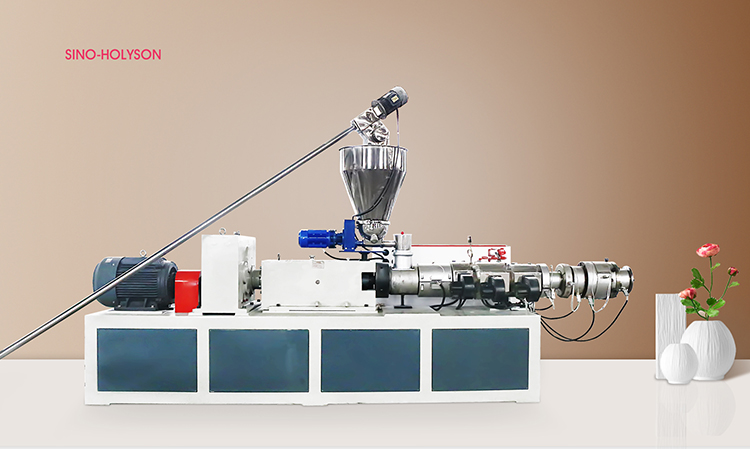110kW Power Sino-HS 3 Layer PVC Pipe Making Machine / HDPE Pipe Machine / PPR Pipe Machine