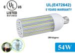 180 Degree Samsung 5630 UL LED Corn COB Light Bulbs 54W 2700K - 6500K for