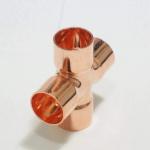METAL High Quality Cross Copper Return Copper Welding Pipe Fitting