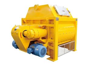 Wholesale Continuous Electric Forced Beton Twin Shaft Cement Concrete Mixer 1000 Litre Type from china suppliers