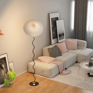 China Creative Modern Cloth Minimalist Floor Lamp For Living Room on sale
