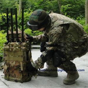 Wholesale Backpack Ied GSM WiFi 2.4G 3G 4G GPS Customize frequency Jammer from china suppliers
