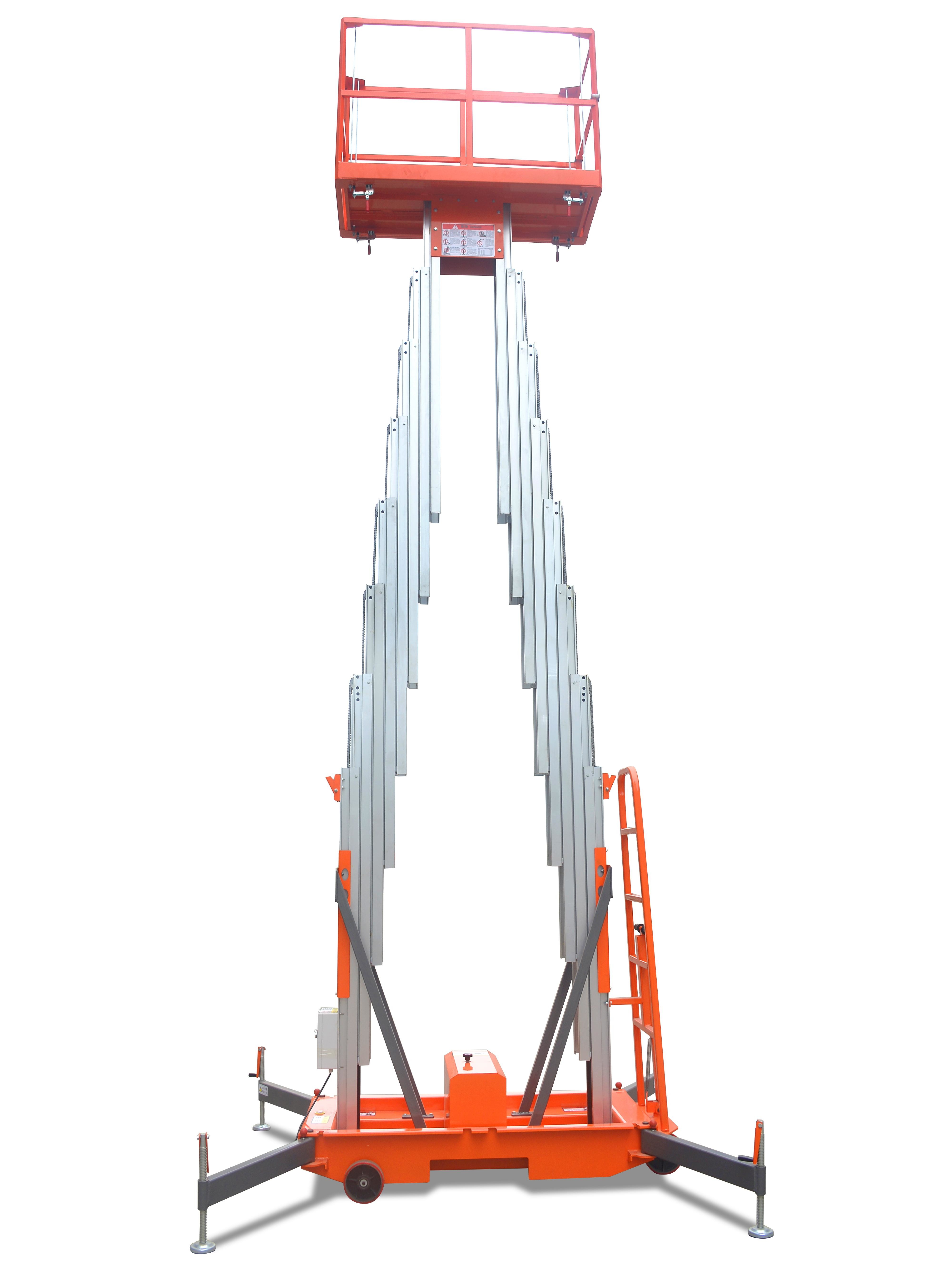Secure And Dependable Double Scissor Lift 320kg Capacity 12m Working Height For Safe Aerial Operations