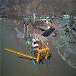 Shipping Cost 10 Inch Cutter Suction Sand Dredger Vessel with Hydraulic Diesel
