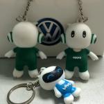 Cool Opp Vivo 3d Toy Rubber PVC Keychains Key Holder, Pack With Nice Plastic
