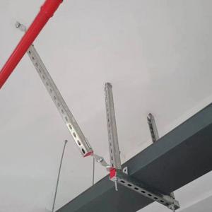 Wholesale Customizable Anodized Aluminum Seismic Brace For Pipe Protection from china suppliers