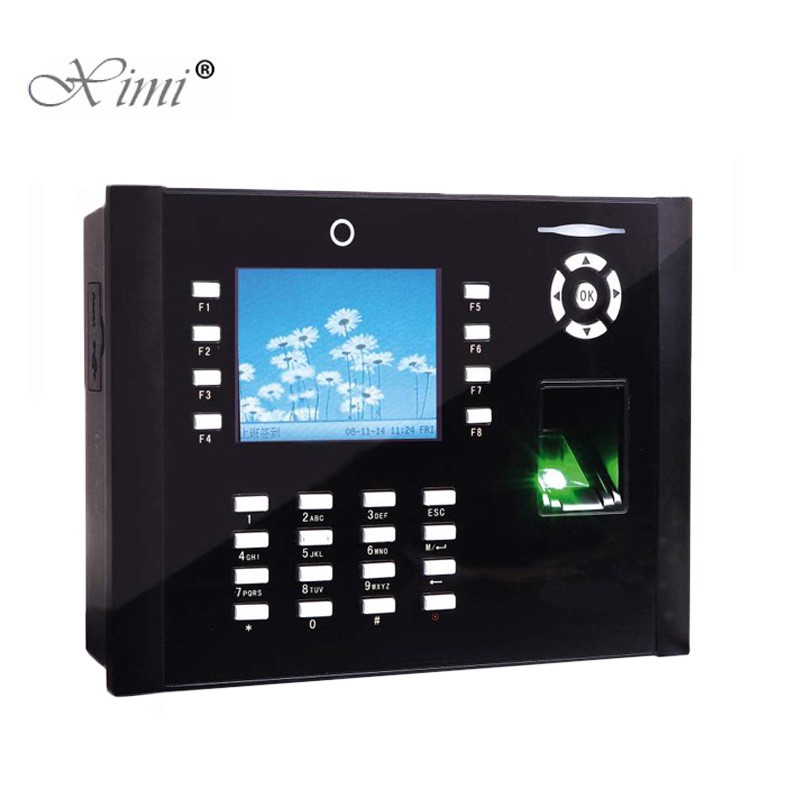 Fingerprint Access Control And Time Attendance System Iclock680 Webserver With Camera 13.56MHZ IC Card Fingerprint attendance