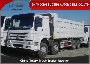 Wholesale 40 Tons 6 X 4 Semi Trailer End Dump Truck For Sand Stone Transportation from china suppliers